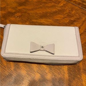 Kate Spade cream colored wallet